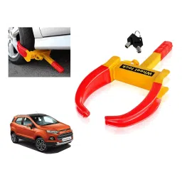 Auto Pearl Claw Type Adjustable Wheel Clamp Lock for Ford Ecosport 1.0 Ecoboost Trend Plus-image-44