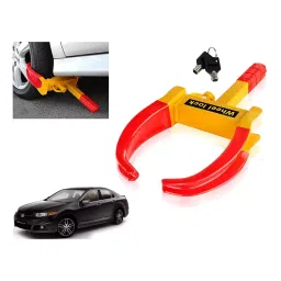 Auto Pearl Claw Type Anti Theft Adjustable Wheel Clamp Lock for Maruti Suzuki Alto 800-image-99