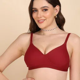 DressBerry Medium Padded Sleek-look Bra-53