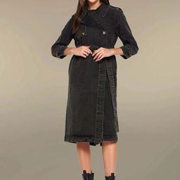 Antimony Women Single-Breasted Trench Coat-image-48