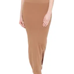 Clovia Beige Textured Shapewear-image-62