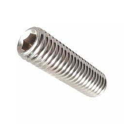 APL Allen Grub Screw 6x40 mm Stainless Steel 304 Fully Threaded A2 70 Grade Chrome Finished (Pack of 100)-image-86