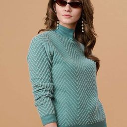 Gipsy Women Turtle Neck Pullover Sweater-image-26