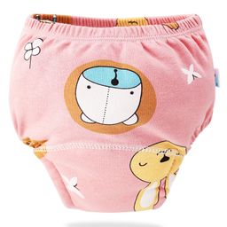 Bembika Babies Cotton Potty Training Pant Pink Bear  Printed Large Size - Multicolor-28