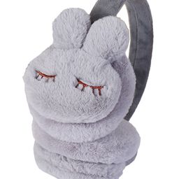 SYGA Children's Cute Grey Rabbit Style Winter Cold Protection Soft Earmuffs Free Size-image-97