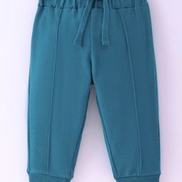Zero Interlock Knit Full Length Lounge Pant - Blue-image-64