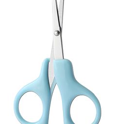 COZY VIBES Stainless Steel Mini Nose Hair Cutting Beauty Scissor Round Head Newborn Baby Nail Clipper Portable- PACK OF 1- COLOR MAY VARY-53
