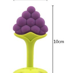 NeonateCare Silicone Fruit Teether and Nipple Food Nibbler for Baby (Multicolour) -Combo Pack of 2( Color and design may vary) image 3