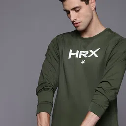 HRX by Hrithik Roshan Solid Regular Sweatshirt-image-47