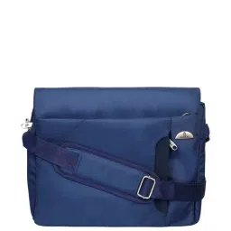 Kara Navy Medium Laptop Messenger Bag-image-50