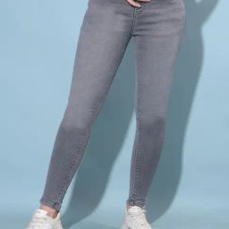 Crimsoune Club Black Slim Fit Mid Rise Jeans-image-74