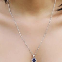 Ornate Jewels 92.5 Sterling Silver Pendant with Chain for Women-image-61