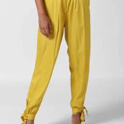 Forever 21 Yellow Regular Fit Pants-image-70