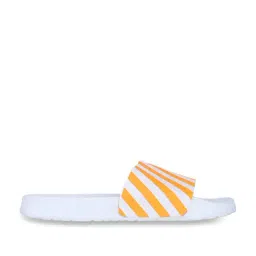 CL Sport by Carlton London Women's White & Orange Slides-picture-31