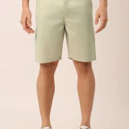 Jainish Beige Regular Fit Shorts-image-47