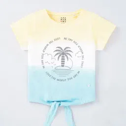 Ed-a-Mamma Kids Multicolor Cotton Printed T-Shirt-picture-18