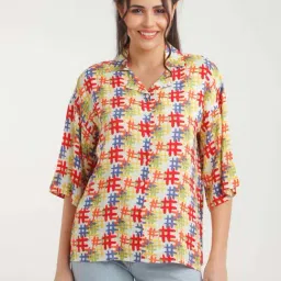 zink Z Multicolored Printed Shirt-picture-1