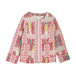 Under Fourteen Only Kids Multicolor Printed Full Sleeves Jacket-image-46