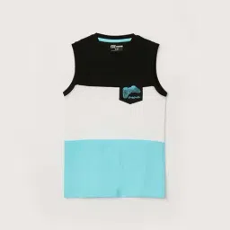 Fame Forever by Lifestyle Boys Multicolor Cotton Color Block T-shirt-picture-9
