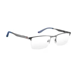 Carrera Grey Rectangular Eye Frames for Men image 3
