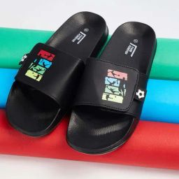 Fame Forever by Lifestyle Kids Black Casual Slides-image-49