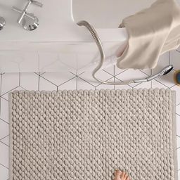 Homzz Beige Anti-Skid Chenille Floor Mat-image-90