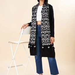 RANGMANCH BY PANTALOONS Women Long Sleeves Shrug-56