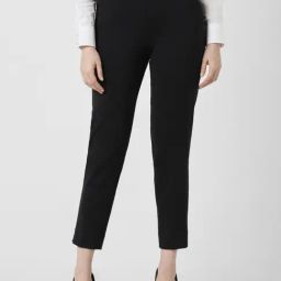 Van Heusen Black Regular Fit Formal Pants-picture-19