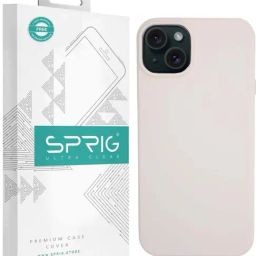 Sprig TPU Matte Back Cover for Apple iPhone 15 Plus (White)-image-98
