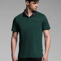 Jack & Jones Green Cotton Regular Fit Polo T-Shirt-picture-10