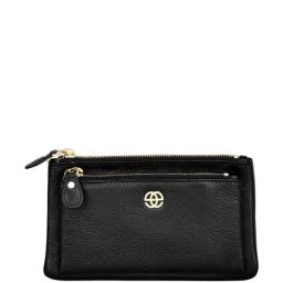 Eske Black Solid Free Size Pouch-image-34