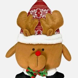 Little Surprise Box Christmas Decor Red Unisex Christmas Themed Pillow-image-16