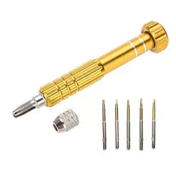 FEDUS 5-in-1 Multi-Function Screwdriver Set Gold Alloy Steel-13