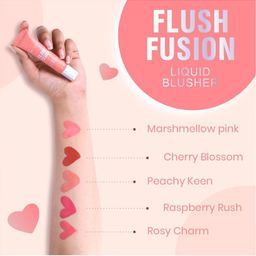 MATTLOOK Flush Fusion Creamy Texture Liquid Blusher 15ml - Peachy Keen 03 image 2