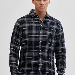 Snitch Men Checked Open Front Jacket image 5