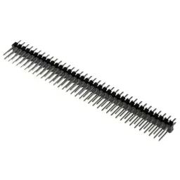RS PRO 72 Way Striaght Through Hole Pin Header 2 Row, 2518648-44