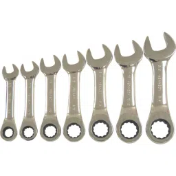 Kennedy-Pro 3/8-3/4 Inch Af Ratchet Combination Spanner (Set of 7 Piece)-47