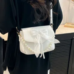 StyleCast x Revolte PU Structured Shoulder Bag image 4