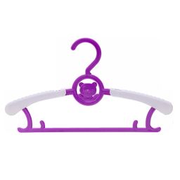 Adore Teddy Baby Clothes Hanger Pack of 5 - Purple-22