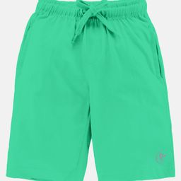 Kiddopanti Solid Shorts - Aqua Green-image-77