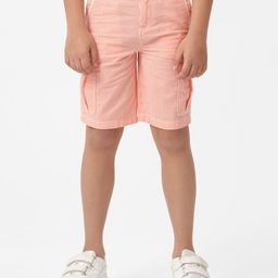Kate & Oscar Striped Shorts - Coral-image-74