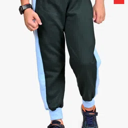 BAESD Pack Of 2 Boys Colourblocked Regular Fit Joggers-image-56