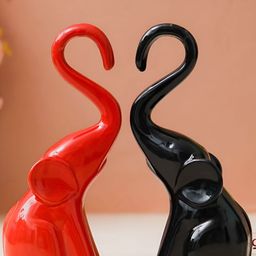eCraftIndia Red Idol Showpiece-image-26