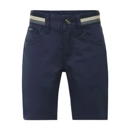 HACKETT LONDON Boys Slim Fit Mid-Rise Cotton Shorts-picture-45