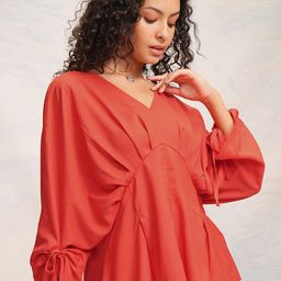 Tokyo Talkies Checked Shirt Style Top-picture-10
