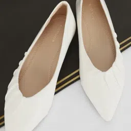 Van Heusen Women's White Casual Pumps-picture-24