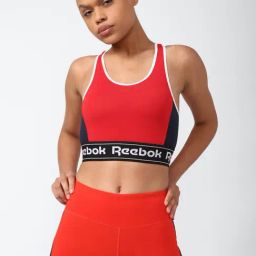 Reebok Red Printed Sports Bra-picture-29