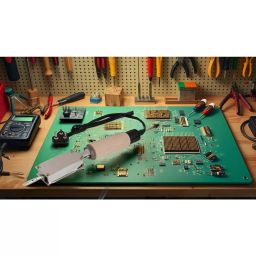 NVEE1 Soldering Iron with Mock Bit 240 W Flat Tip Bakelite Handle 220-240 V, STC-1260 image 4