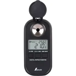 Shinwa Rules Dustproof and Waterproof Digital Refractometer Brix Meter 125x62x34 mm, 70183-39