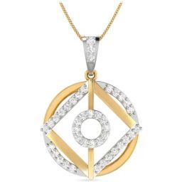 PC Jeweller Dayus 18k Gold Pendant without Chain for Women-image-58